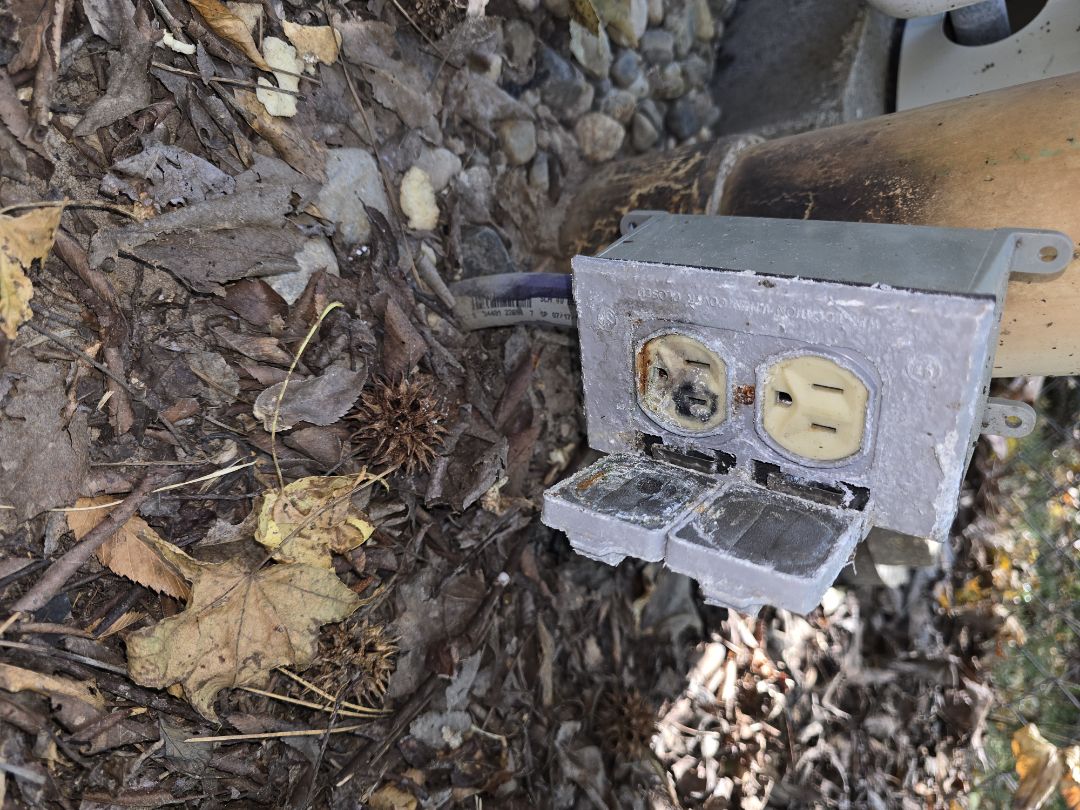 eletricion needed 
Smoke heat fire rubber burning electrical outlets hot breakers sparks when I plug stuff in
 Your house does not have to be scary. Just because it's close to halloween