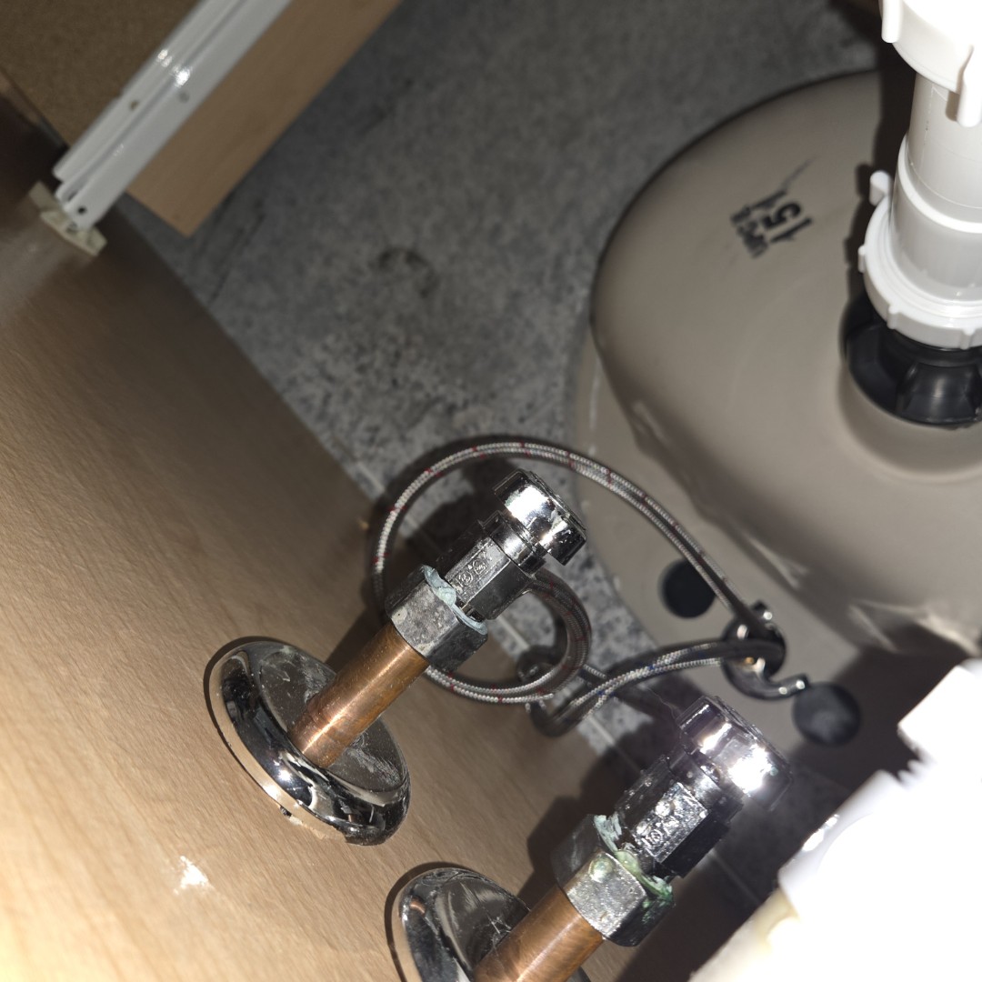 new toilet, faucet and ptrap
