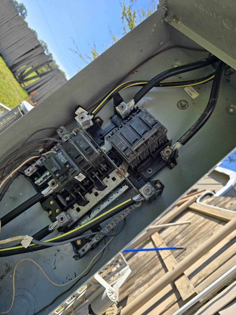 eletricion needed 
breakers fuses switches all thangs eletrical we got ya girl 