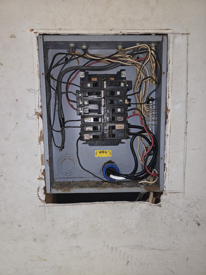 eletricion needed 

Breakers wall outlets bigger plugs window units generators search protection
 Cylinders, light switches, smoke, heat damage. We do it all