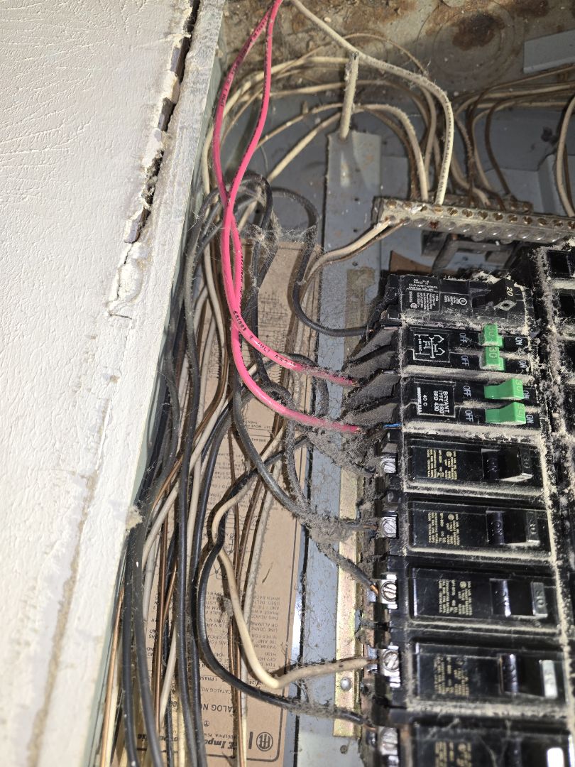eletricion needed 

Breaker panels breakers, fuses hot wires, sparking wires, blinking lights, surge protection fire protection. We do it all give  us a to call