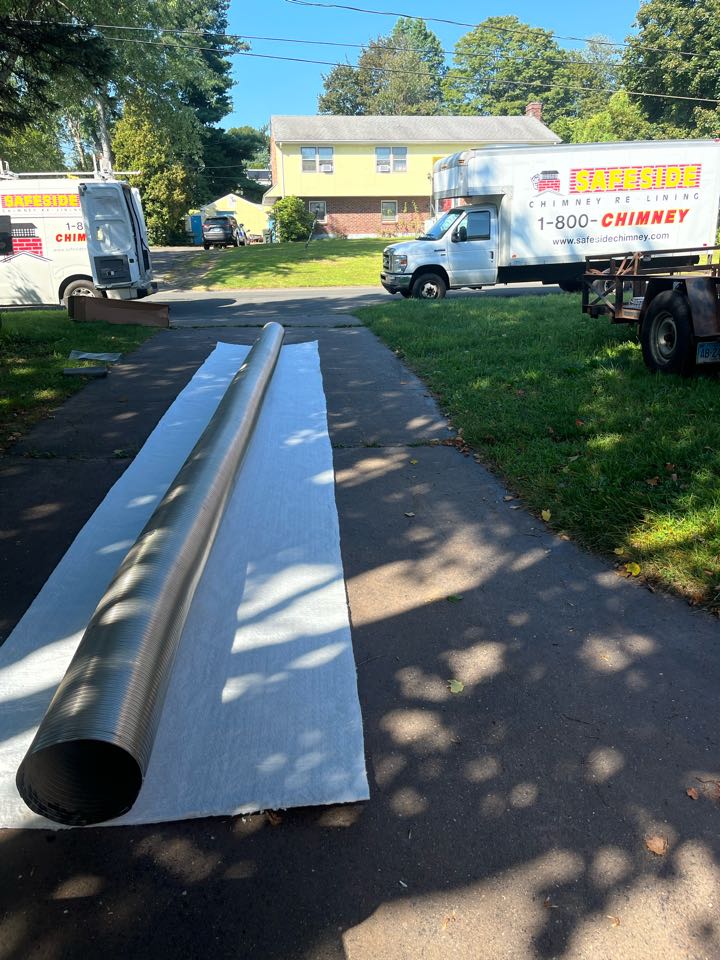 Fireplace Liner installation 