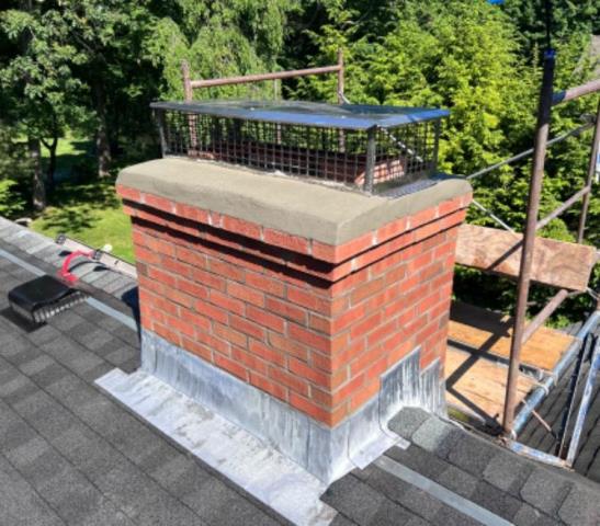 Customer had a leak into the bedroom - Complete roof up rebuild with new flashing 