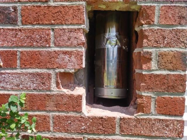 Windsor CT Chimney needed a liner , the previous company couldn’t fit it down around the bend , because they don’t have masons on staff , there’s cases where the only way to get the liner done is to break in.  It’s a breeze for Safeside.
