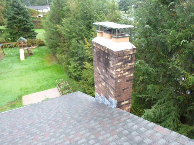 In Newington, CT, installed a new crown with proper drip edge, caps, and water repellant.