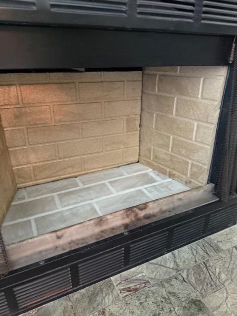 In Greenwich, CT, we Found Both The Floor and Back Wall Refractory Panels Cracked and Broken. We replaced the refractory panels.