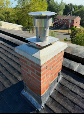 In Milford, CT, we dismantled and rebuilt the damaged chimney from the roofline up, ensuring structural integrity and proper water protection. A new stainless steel liner was installed to correct interior flue erosion and ensure safe venting of combustion gases.