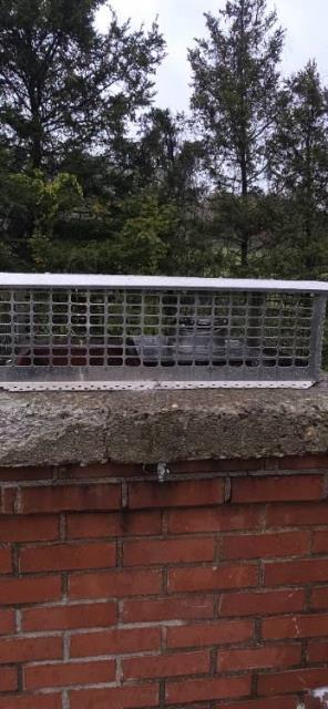 In Durham CT We rebuilt the chimney crown, installed a stainless steel multi-flue cap, and applied long-lasting water repellent. All debris was removed.