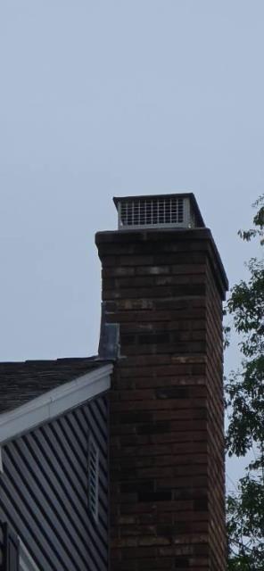 In Orange, CT, we documented an active Chimney Swift nest and postponed repairs until migration ended. Once safe, we rebuilt the crown and installed a new cap.