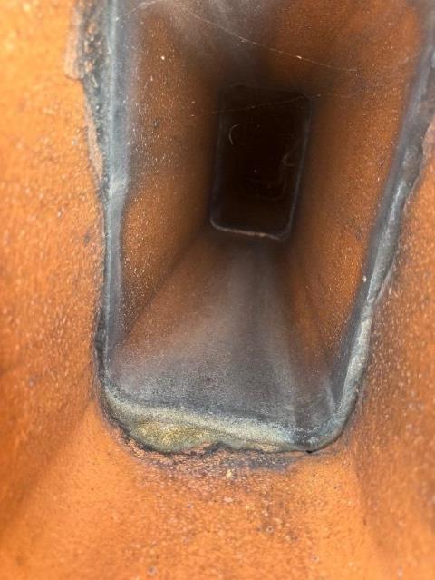 In Branford, CT, we installed a UL Listed 2-ply stainless steel chimney liner system, properly sized for the appliance. All components and workmanship were warrantied.