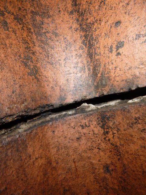 In Unionville, CT, we installed a stainless steel insulated liner to properly vent the high-efficiency oil boiler. We then rebuilt the top portion of the chimney and flue system to correct structural damage.