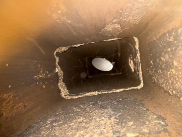 In Baltic CT We installed a UL Listed stainless steel 316L Smoothwall chimney liner system in the furnace flue. This restored proper venting and ensured lasting protection.