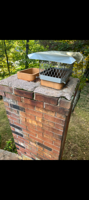 Installation of a Manchester Ct chimney liner system for heating flue, gave estimate for future masonry repair. The interior safe venting was the more immediate concern.