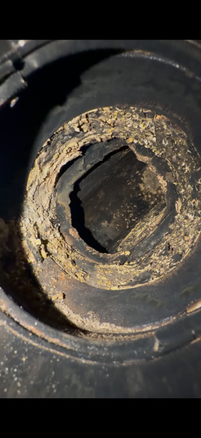 In Cromwell CT, we installed a UL Listed stainless steel chimney liner system to replace the damaged interior flue. This restored safe, efficient venting and protected the chimney from future condensate damage.