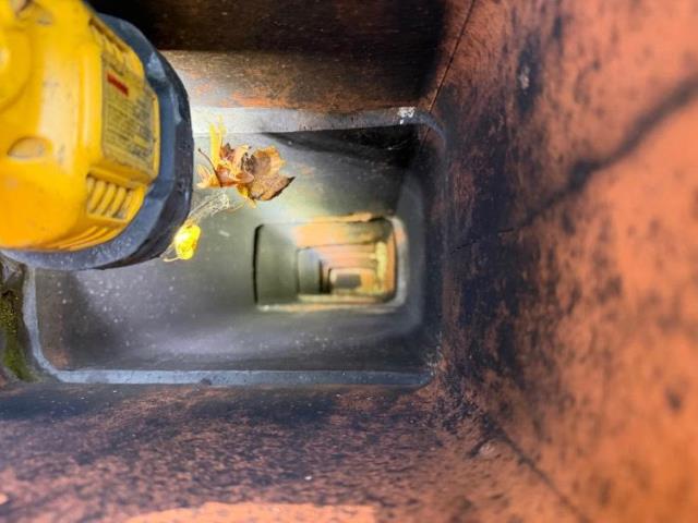 We found severely compromised chimney flues  Shelton Ct with large gaps due to offset tiles and missing mortar joints. Installed a new gas tight seamless stainless steel relining system.