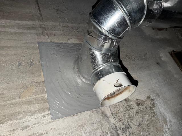We installed a properly sized stainless steel liner to contain acidic exhaust and restore safe chimney venting.