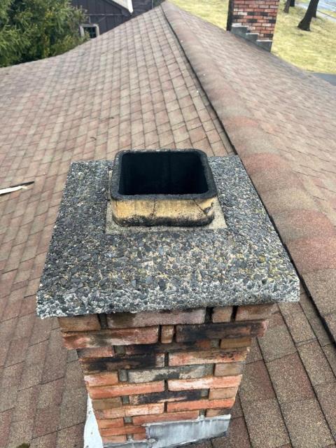 We installed a properly sized stainless steel chimney liner to bypass the damaged flue and restore safe venting. We corrected condensation issues to prevent deterioration and ensure proper exhaust flow.