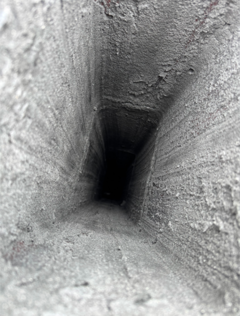 We applied a HeatShield® system to restore the Manchester Ct flue’s integrity, sealing gaps and rebuilding the joints without a full tear-out.. A cost-effective alternative to removing all tile and installing a new liner, while still bringing the system back to proper service condition.