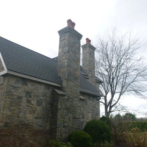 Installed stainless steel critter guards on all six flues to resolve an ongoing bird entry problem without changing the aesthetic. It doesn’t keep out the rain , but it does keep out the critters.