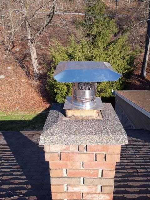 We installed a properly sized stainless steel chimney liner to bypass the damaged flue and restore safe venting. We corrected condensation issues to prevent deterioration and ensure proper exhaust flow.