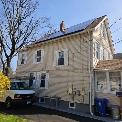 At this two and a half floor residence in Norwalk, CT, we did an oil flue sweep to keep things running smoothly.