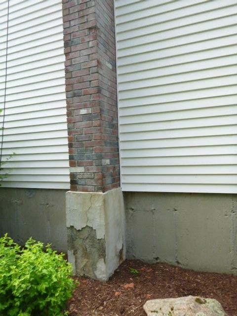 We installed a stainless steel liner for safe boiler venting. We rebuilt the chimney and chimney footing due to structural deterioration.