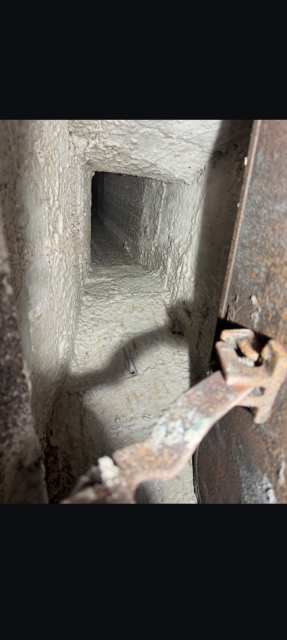 Applied HeatShield to both fireplaces, sealing gaps and restoring flue integrity. Eliminated hazards and returned systems to safe operating condition.