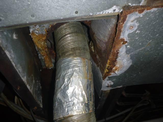 We removed the improper chimney liner and installed a stainless steel Class A venting system. We added protective chimney components for safe exhaust performance.