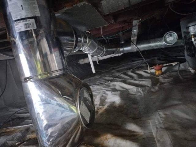 We removed the improper chimney liner and installed a stainless steel Class A venting system. We added protective chimney components for safe exhaust performance.