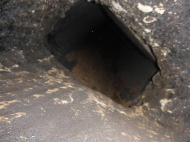 We restored the Glastonbury CT damaged fireplace venting system with heatshield refractory resurfacing. We rebuilt the chimney top and corrected structural deterioration.