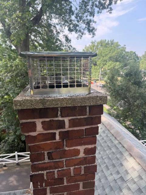 We found a collapsed, undersized flue restricting safe venting in West Hartford home.  We removed blockage and installed a properly sized stainless steel smooth-wall liner with a chimney cap.
