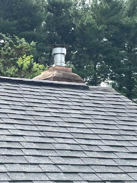 We’re replacing a condensation-damaged flue in Ellington Ct , with a UL-listed stainless steel liner, restoring safe venting, preventing further deterioration, and protecting the chimney from future moisture damage and carbon monoxide hazards.