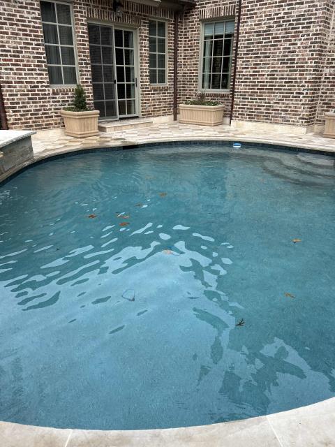 Another before and after weekly service visit from Island Time Pool Service in Frisco! 