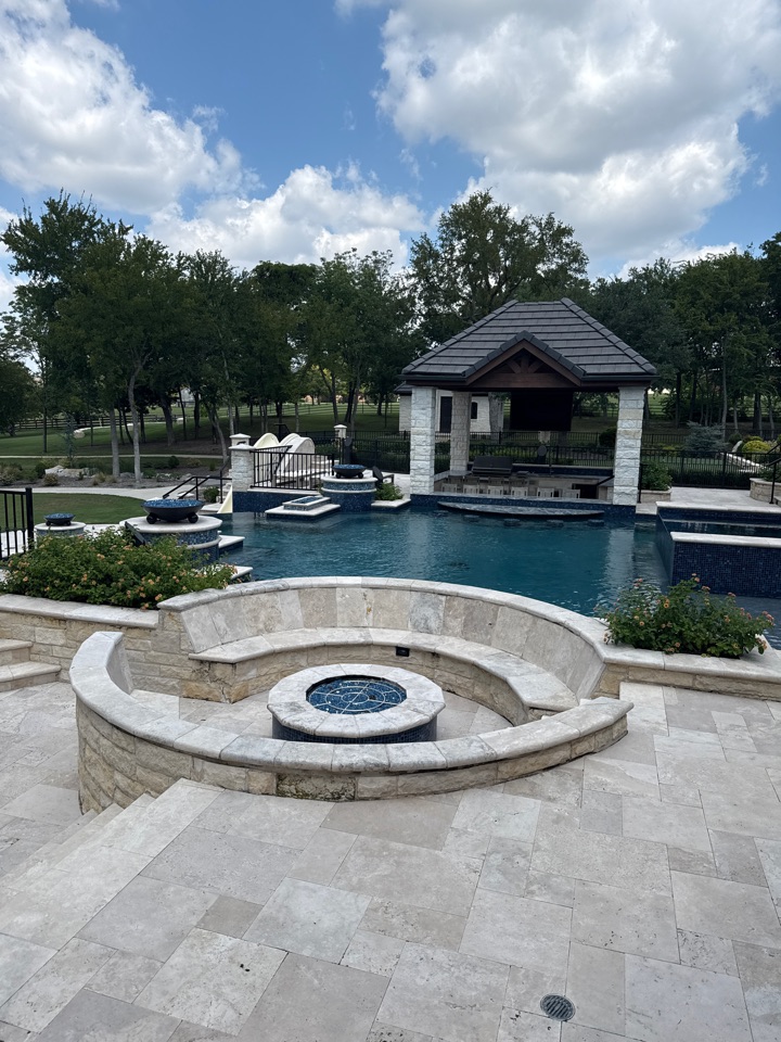 Checking out this pool today in Lucas 