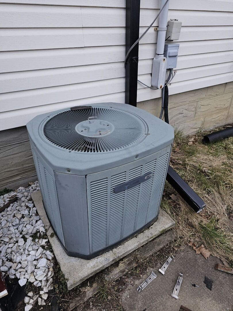 Completing a Luxaire furnace and ac tune up for a family in Elora  Completing a Luxaire furnace and ac tune up for a family in Elora