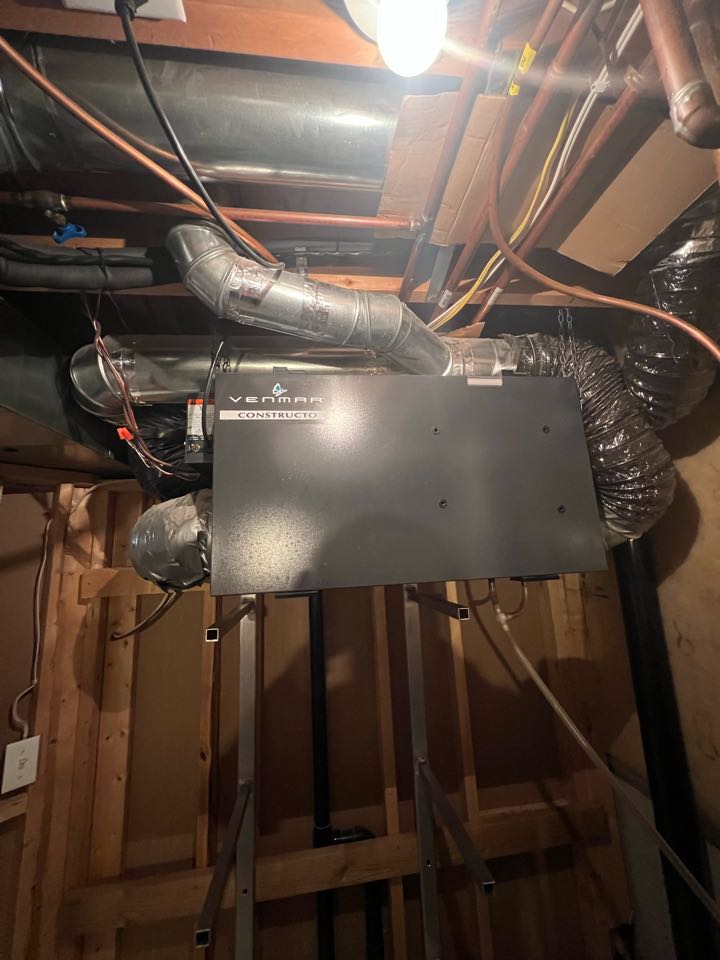 Servicing HRV for a family in Waterloo 