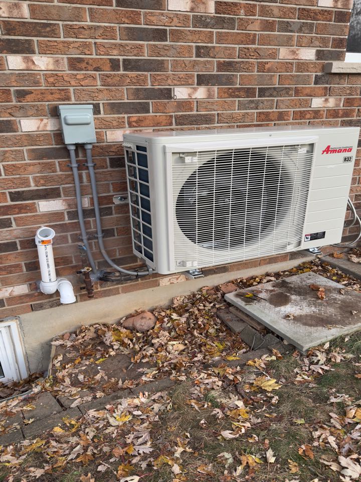 Amana Furnace and Heat Pump installation