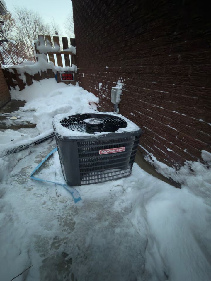 Completing an Amana Furnace and AC Installation for a family in the Victoria Hills area of Kitchener