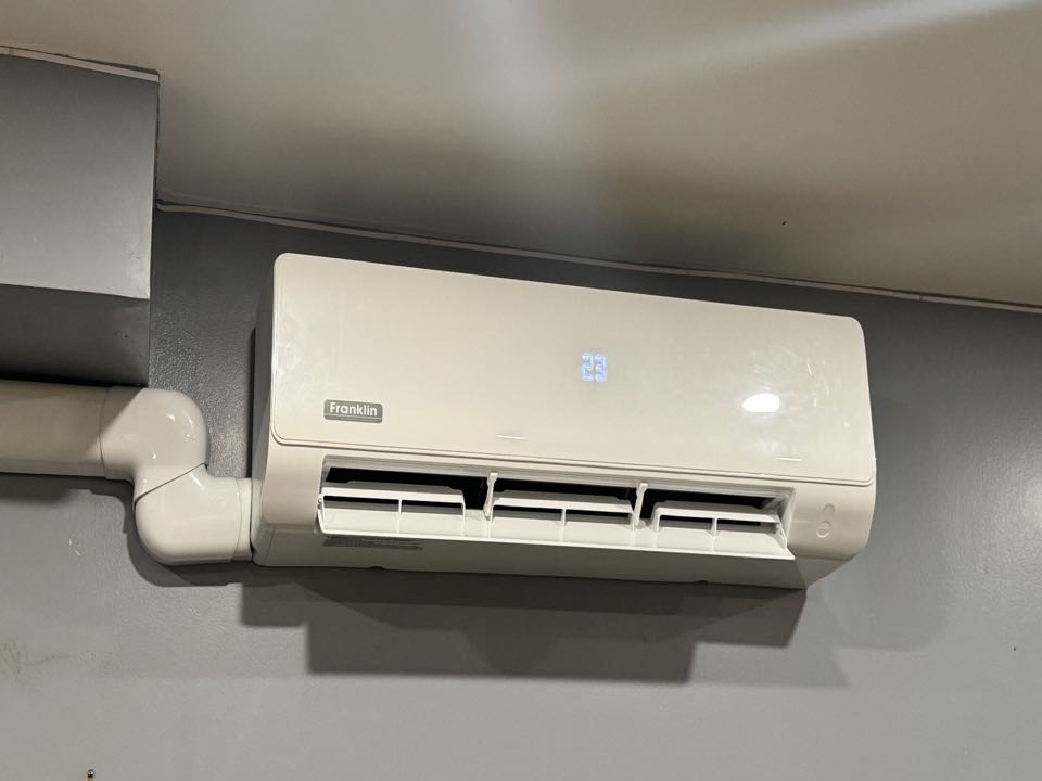 Ductless installed