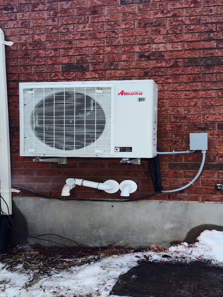 Amana Heat Pump Installation
