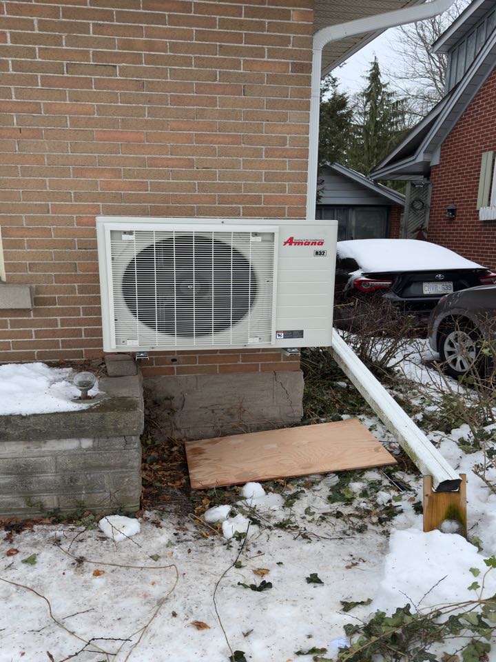 Amana Heat Pump Installation
