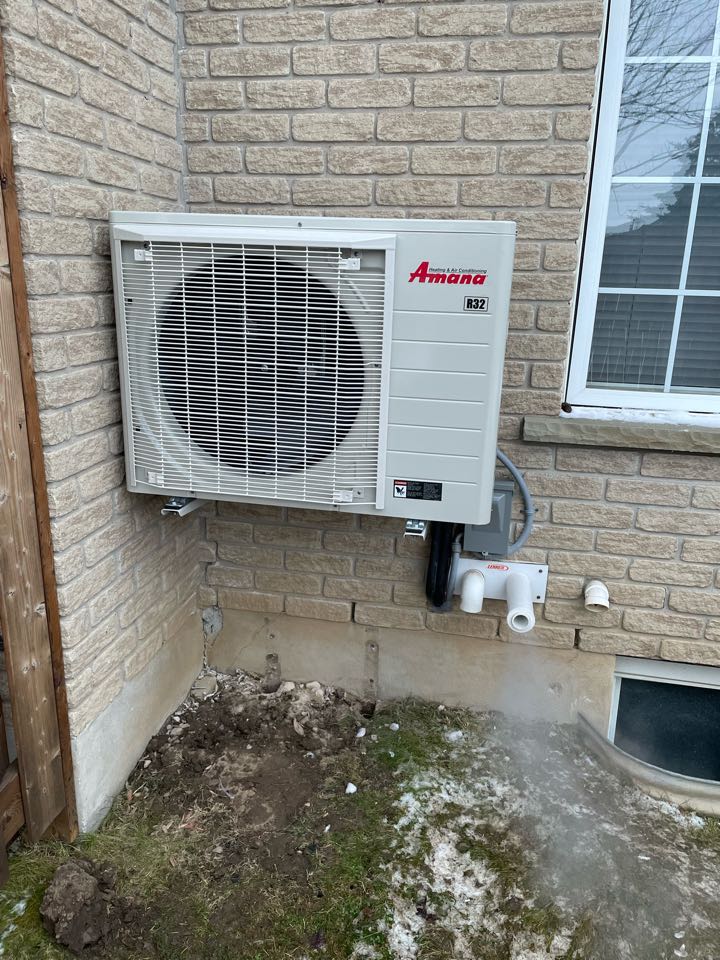 Heat pump install 