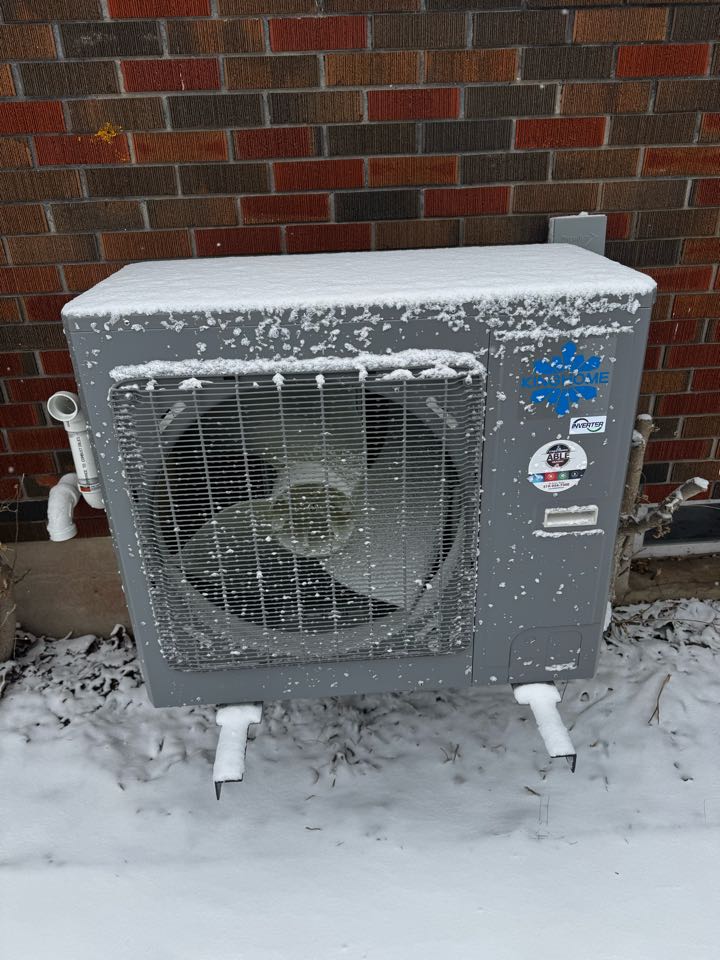 Completing a Kinghome Heat pump service for a family in the Southwood area of Cambridge