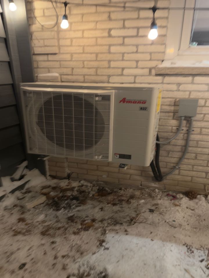 Amana Heat Pump installation