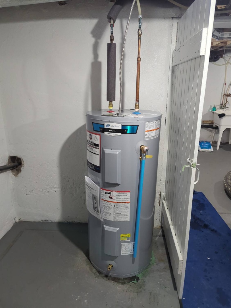 Electric Water Heater Replacement 
