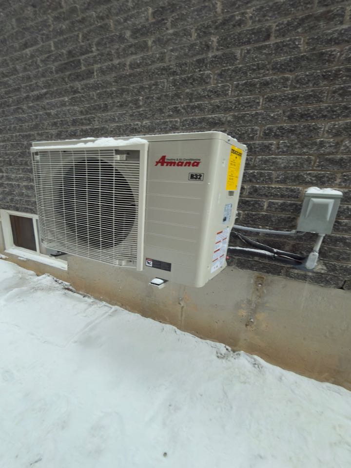 Amana Heat Pump Installation