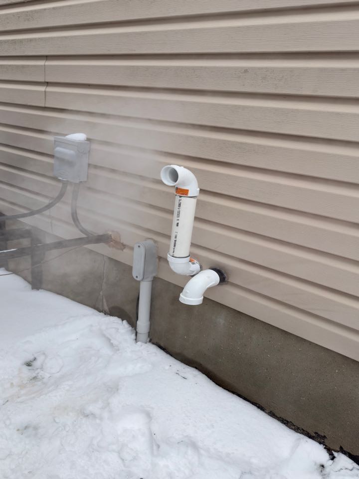 New furnace installation