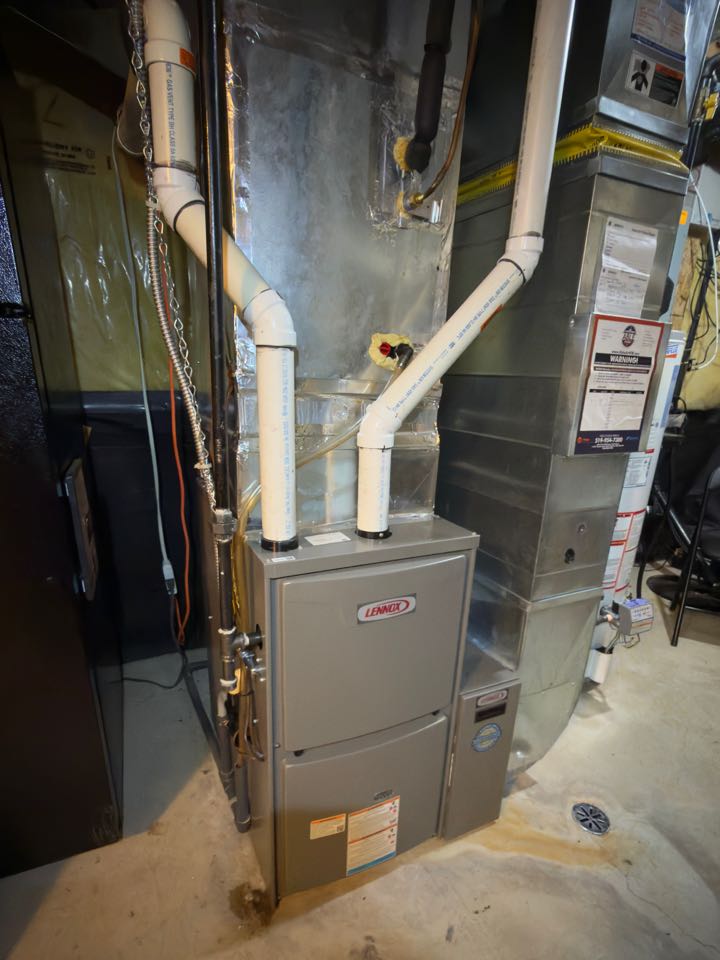 Lennox furnace installation 