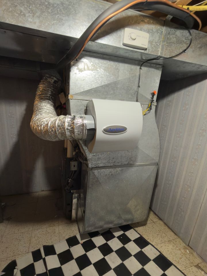 Humidifier installation 