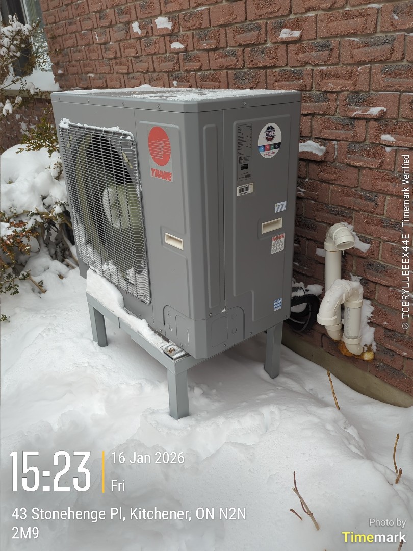 No heat call, heat pump wasn't working. fixed the issue and customer was left happy and warm 